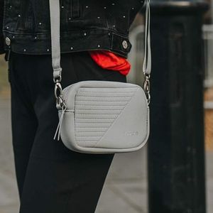 New Vooray Gray Crossbody Moto Bag